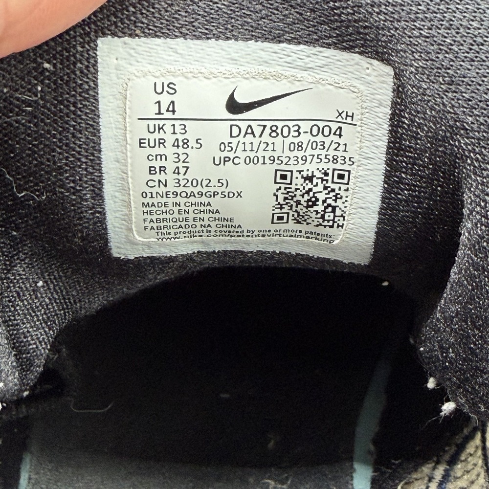 Nike Kyrie Low 4 TB Black/White Midnight Navy DA7803-004 Mens Size 14 - Picture 7 of 7